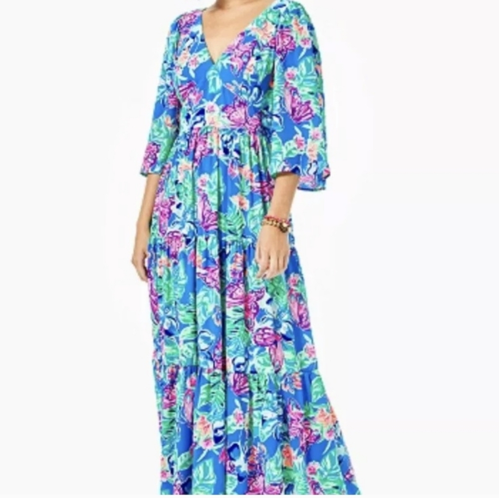 Lilly Pulitzer Multicolor Floral Dress